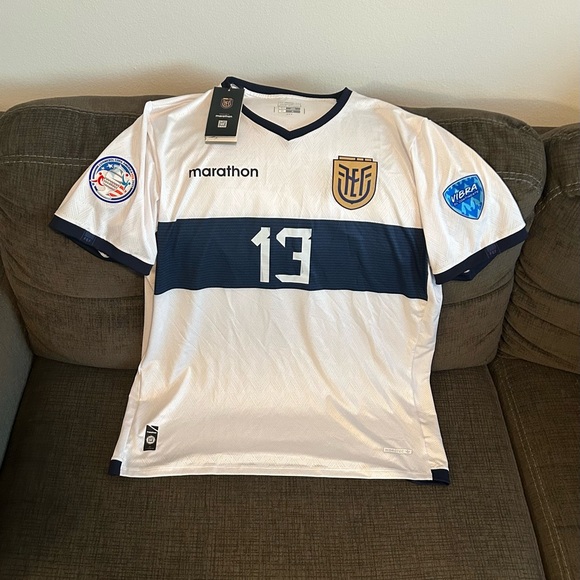 Marathon Authentic Ecuador Copa America 2024 Enner Valencia Jersey Men’s Sz: XL